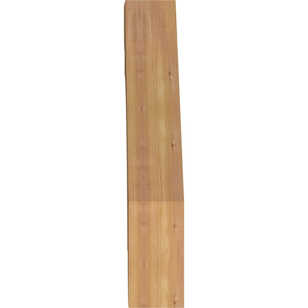 Ekena Millwork 5 1/2"W x 20"D x 32"H Olympic Smooth Knee Brace, Western Red Cedar - BRC06X20X32OLY00SWR