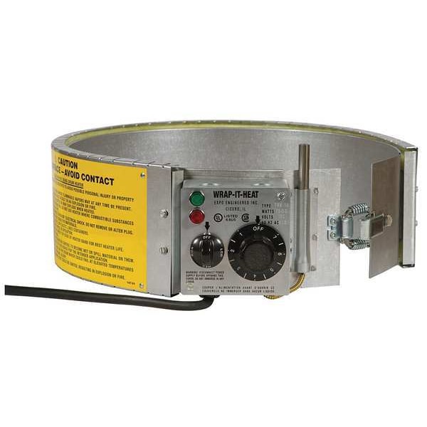 Zoro Select Drum Heater, Electric, 16 gal., 120V - TRX16L115
