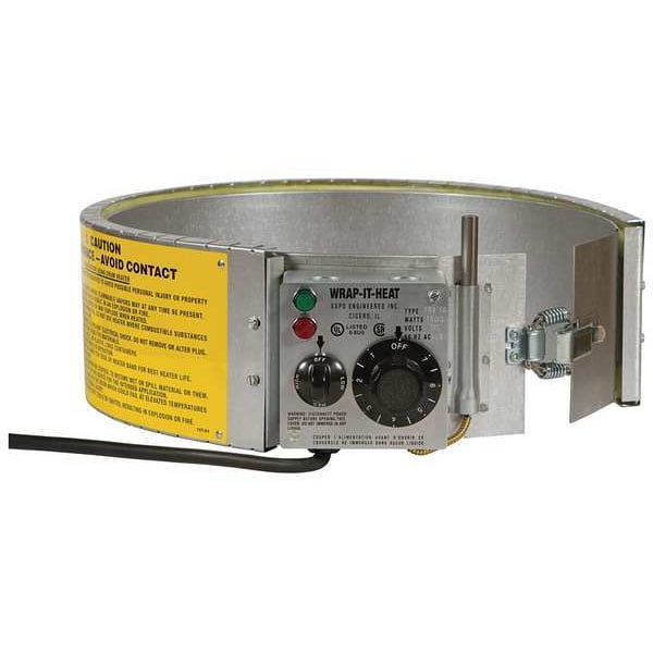 Zoro Select Drum Heater, Electric, 16 gal., 120V - TRX16H115