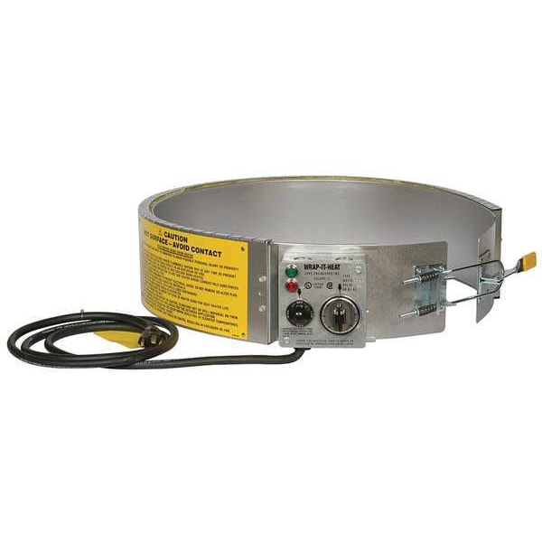 Zoro Select Drum Heater, Electric, 30 gal., 120V - SRX30-115