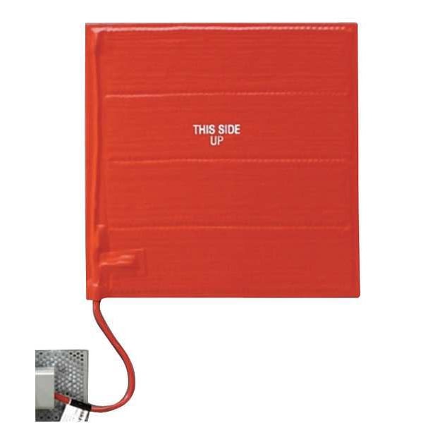 Briskheat Heating Blanket, Silicone Rubber, 120V, 360W, 12"W x 12"L - SRL12121