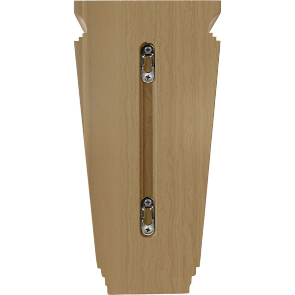 Ekena Millwork 6"W x 4 3/4"D x 12"H Arts and Crafts Corbel, Cherry - COR06X04X12ARCH