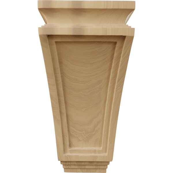 Ekena Millwork 6"W x 4 3/4"D x 12"H Arts and Crafts Corbel, Cherry - COR06X04X12ARCH