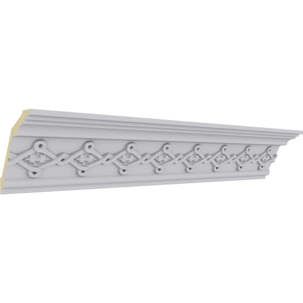 Ekena Millwork 3 1/8"H x 2 7/8"P x 4 1/4"F x 94 1/2"L Kendall Crown Moulding - MLD03X03X04KD