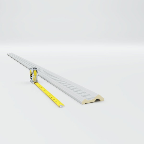 Ekena Millwork Chair Rail, High Density Urethane, 96 in L, 3-1/2 in H - MLD03X01MU