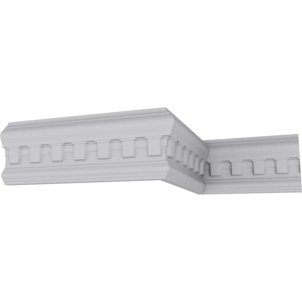Ekena Millwork Chair Rail, High Density Urethane, 96 in L, 3-1/2 in H - MLD03X01MU