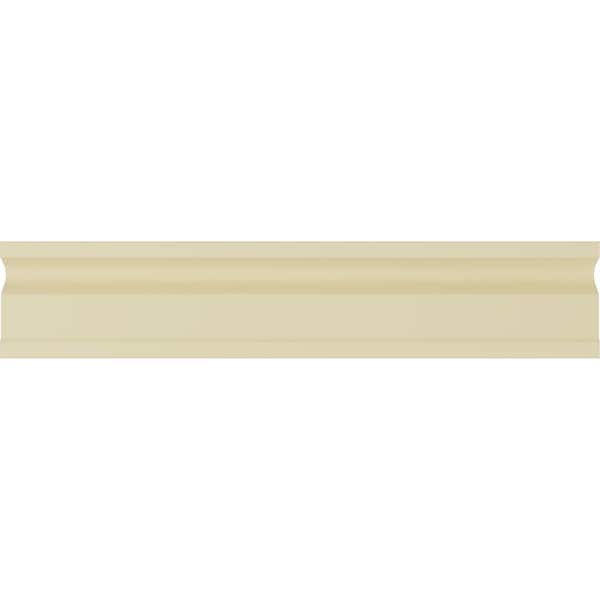 Ekena Millwork Chair Rail, High Density Urethane, 96 in L, 3-1/2 in H - MLD03X01MU