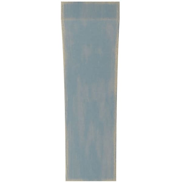 Ekena Millwork 3"W x 6 1/2"D x 10"H Large Lawson Wood Vintage Decor Corbel, Driftwood Blue - CORWD03X06X10LWBU