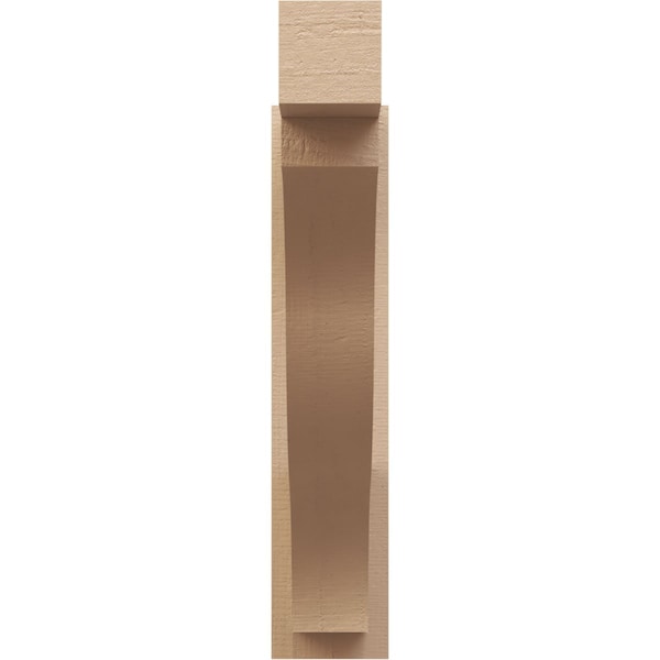 Ekena Millwork 5 1/2-in W x 26-in D x 26-in H Funston Block Rough Cedar Woodgrain TimberThane Outlooker, Primed Tan - OUTUR055X26X26FST44RCPR