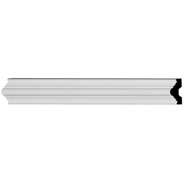 Ekena Millwork 3 1/2"H x 1 5/8"P x 94 1/2"L Bedford Panel Moulding - PML04X02BE