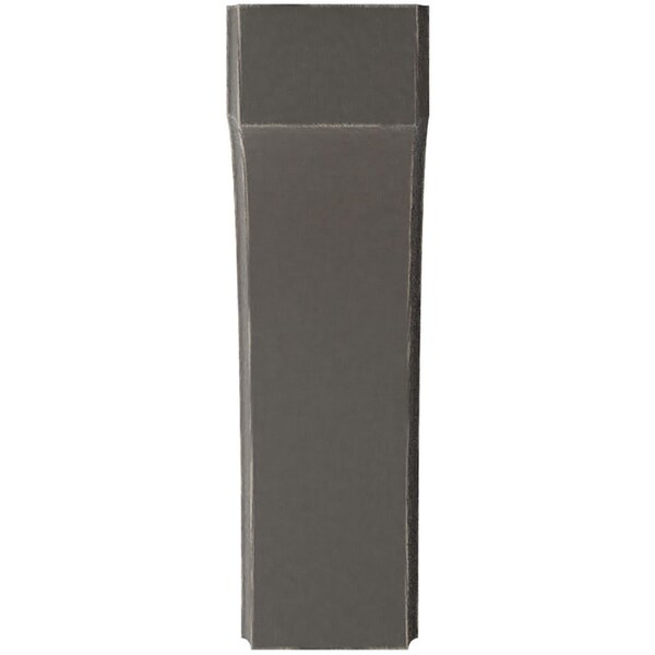 Ekena Millwork 3 1/2"W x 8"D x 12"H Clarksville Wood Vintage Decor Bracket, Reclaimed Grey - BKTWD04X08X12CVGY