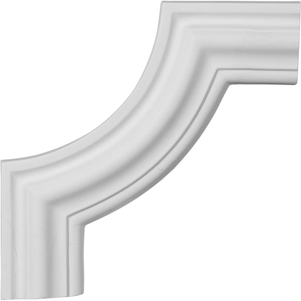 Ekena Millwork Panel Moulding Corner, High Density Urethane, 10-1/2 in H, 10-1/2 in W - PML10X10PM-2