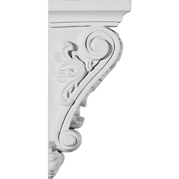 Ekena Millwork 5 1/4"W x 5 3/8"D x 12 1/4"H Damon Corbel - COR05X05X12DA