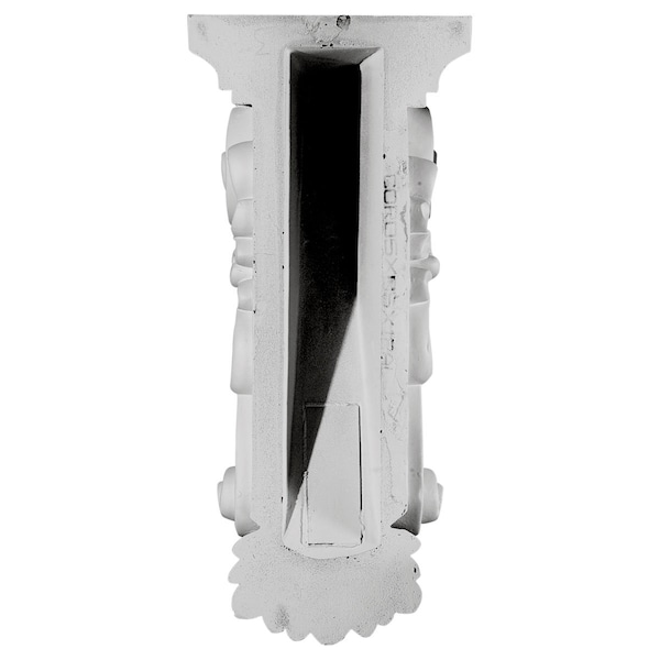 Ekena Millwork 5 1/4"W x 5 3/8"D x 12 1/4"H Damon Corbel - COR05X05X12DA