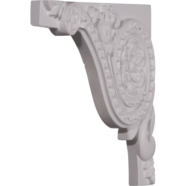 Ekena Millwork 8"W x 5 7/8"H x 5/8"D Antonio Stair Bracket, Left - SB08X05AN-L