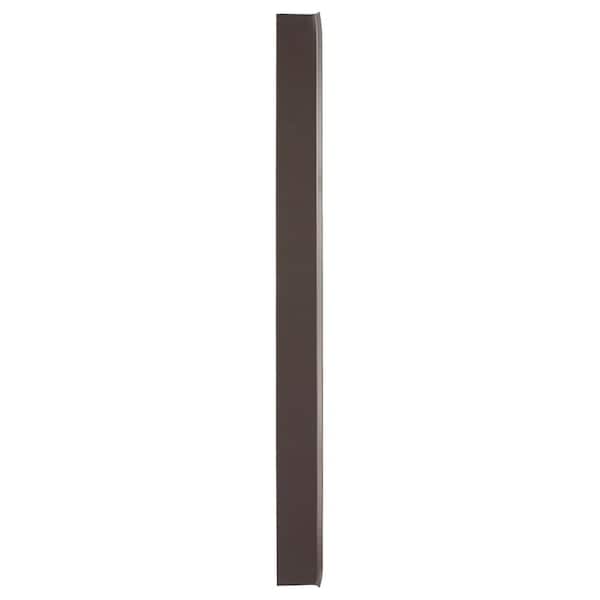 M-D Building Products M-D Building Products 4 in. H X 0.08 in. W X 48 in. L Self-Stick Brown Vinyl Wall Base - 23688