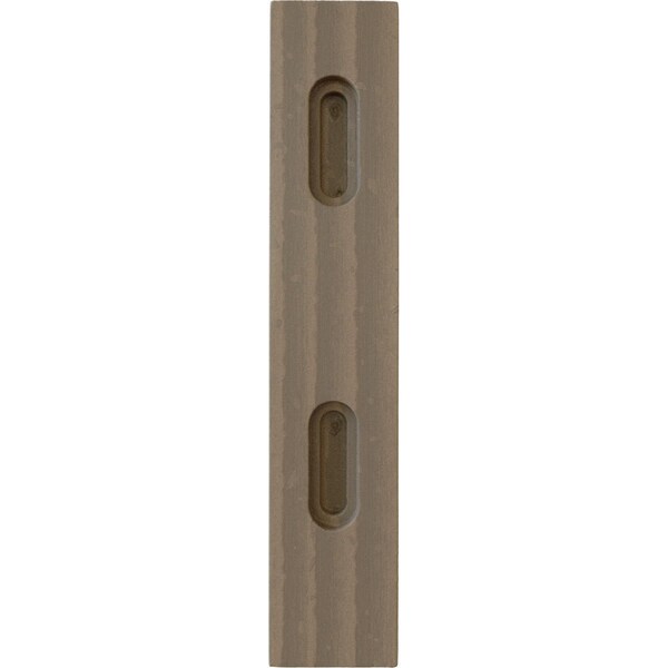 Ekena Millwork 1 3/4"W x 6 1/2"D x 9"H Small Thorton Wood Bracket, Walnut - BKTW01X06X09THWA