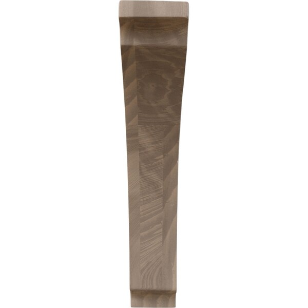 Ekena Millwork 1 3/4"W x 6 1/2"D x 9"H Small Thorton Wood Bracket, Walnut - BKTW01X06X09THWA