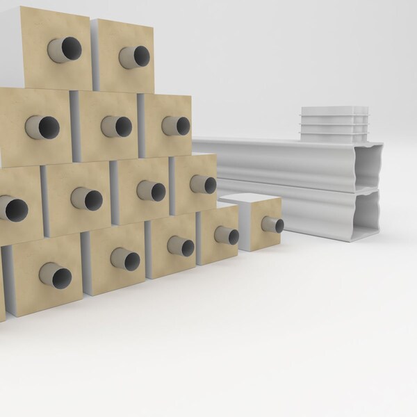 Ekena Millwork Fiberthane Legacy Balustrade Railing Kit, Style A (6 1/4" On-Center Spacing to Pass 4" Sphere Code) - BALK42X132LGA