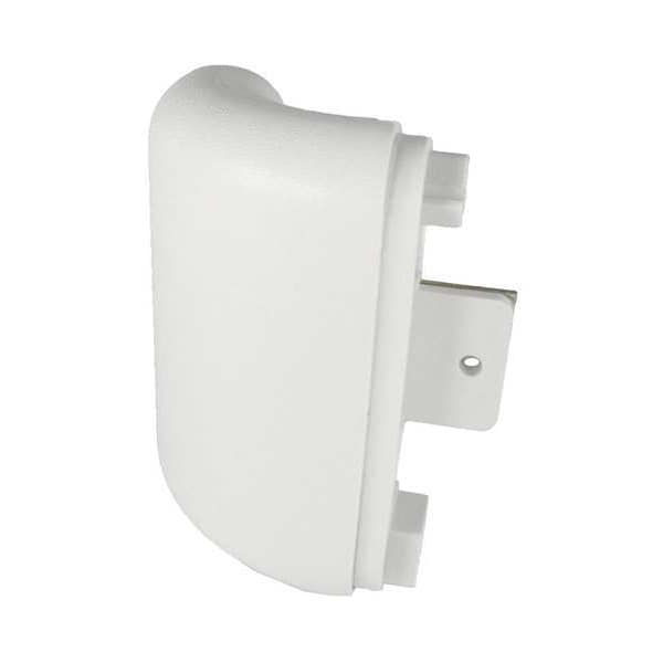 Pawling Handrail Outside Corner, Linen White - OBR-536S-0-301
