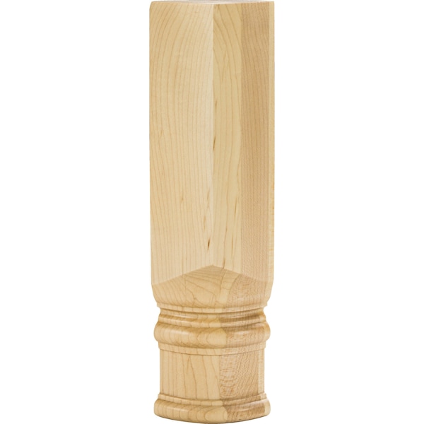 Hardware Resources Rubberwood, 9-7/8" H, 2-7/8" W, Unfinished - TB1-RW