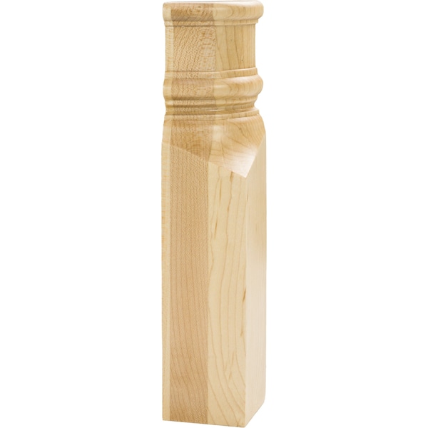 Hardware Resources Rubberwood, 9-7/8" H, 2-7/8" W, Unfinished - TB1-RW