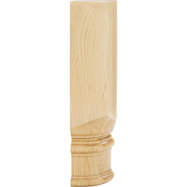 Hardware Resources Rubberwood, 9-7/8" H, 2-7/8" W, Unfinished - TB1-RW