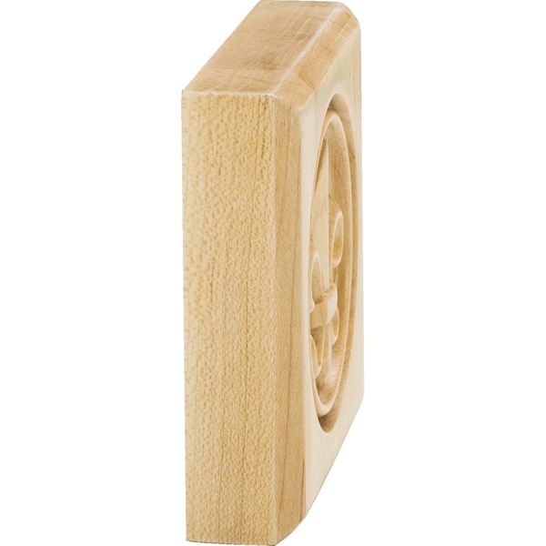 Hardware Resources Oak, 3-1/2" H, 3-1/2" W, Unfinished - FDLROS2OK