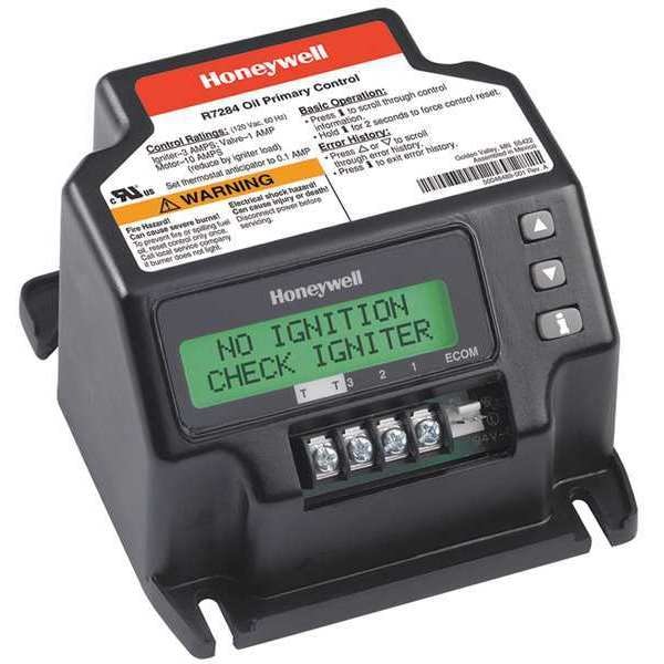 Honeywell Home Oil Primary Control, Junction Box - R7284U1004