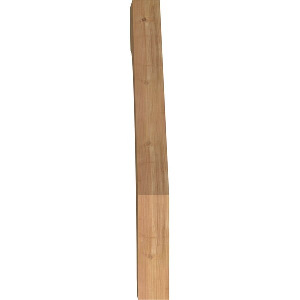 Ekena Millwork 3 1/2"W x 32"D x 36"H Legacy Smooth Knee Brace, Western Red Cedar - BRC04X32X36LEC00SWR