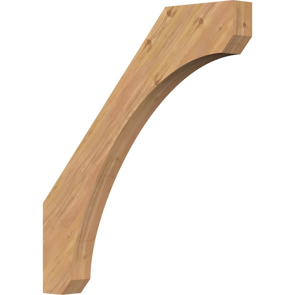 Ekena Millwork 3 1/2"W x 32"D x 36"H Legacy Smooth Knee Brace, Western Red Cedar - BRC04X32X36LEC00SWR