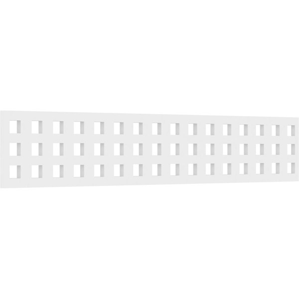 Ekena Millwork Knoxville Architectural Grade PVC Running Trim, 8"H x 5/8"P x 48"L - RUNP08X0625X48KNX