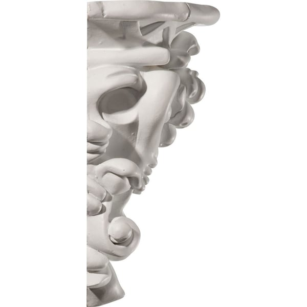 Ekena Millwork 6 1/8"W x 3 1/8"D x 7 1/2"H Olive Cluster Corbel - COR06X03X07OL