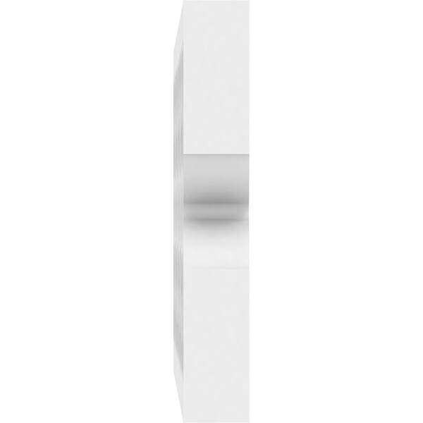 Ekena Millwork Henrietta Architectural Grade PVC Running Trim, 4"H x 5/8"P x 48"L - RUNP04X0625X48HNR