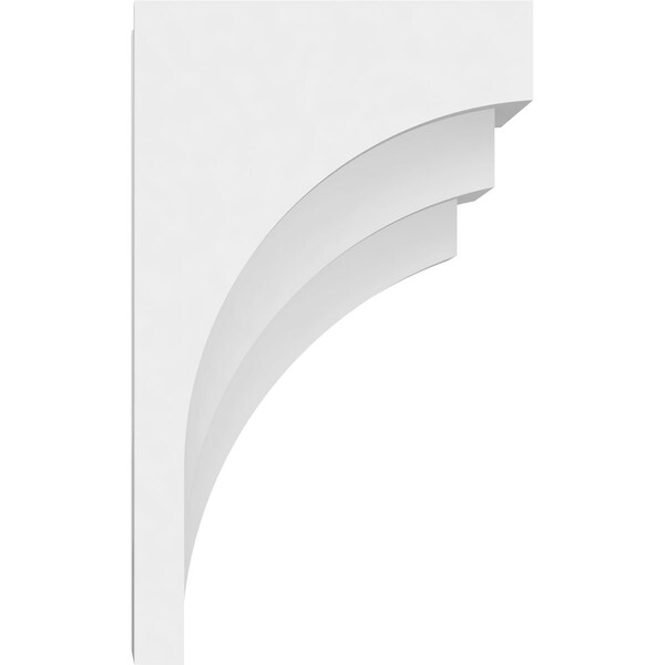 Ekena Millwork Standard Rockford Architectural Grade PVC Corbel, 3"W x 5"D x 8 3/8"H - CORP03X05X08ROC