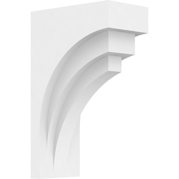 Ekena Millwork Standard Rockford Architectural Grade PVC Corbel, 3"W x 5"D x 8 3/8"H - CORP03X05X08ROC