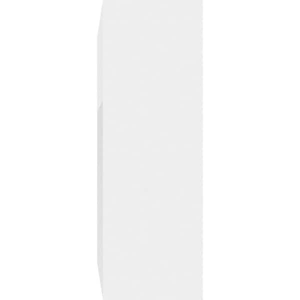 Ekena Millwork Fayetteville Architectural Grade PVC Dentil Trim, 3"H x 1"P x 92"L - DENP03FAY00