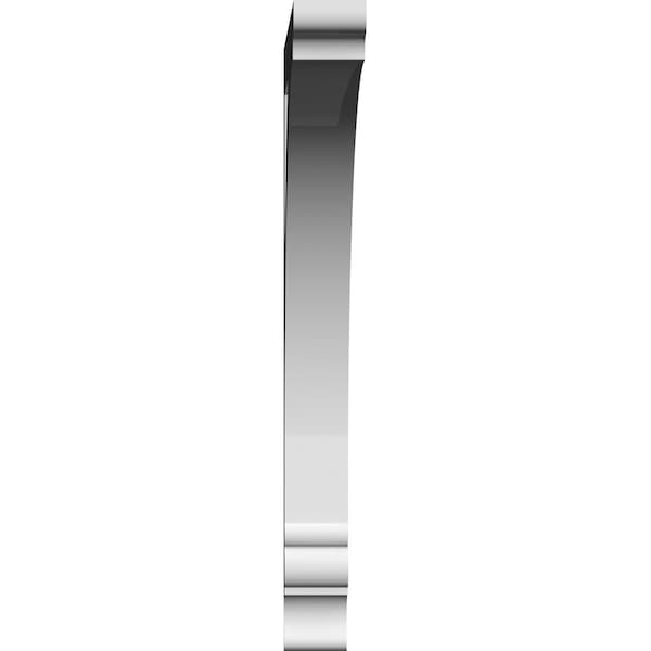 Ekena Millwork Legacy Architectural Grade PVC Bracket, 5/8"W X 4"D X 6"H - BKTP01X04X06LE
