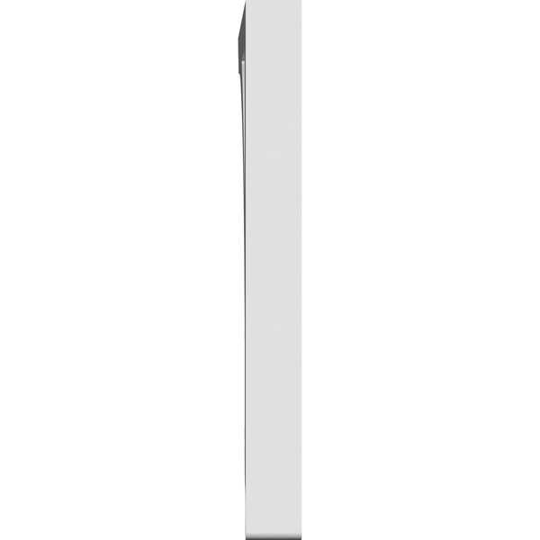 Ekena Millwork Legacy Architectural Grade PVC Bracket, 5/8"W X 4"D X 6"H - BKTP01X04X06LE