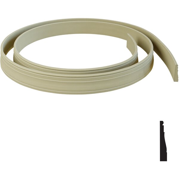 Ekena Millwork WM445 - 3 1/4"H x 11/16"D x 144"L Casing Flexible Moulding - CASFWM445X144