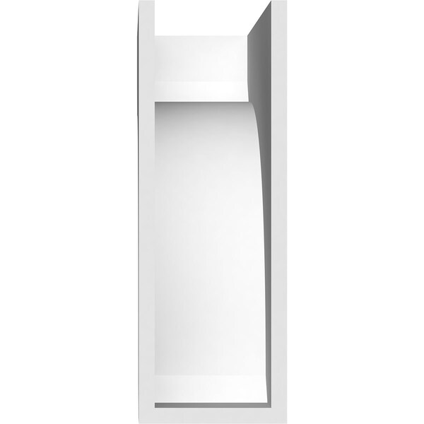 Ekena Millwork Standard Legacy Architectural Grade PVC Corbel, 3"W x 10"D x 10"H - CORP03X10X10LGY