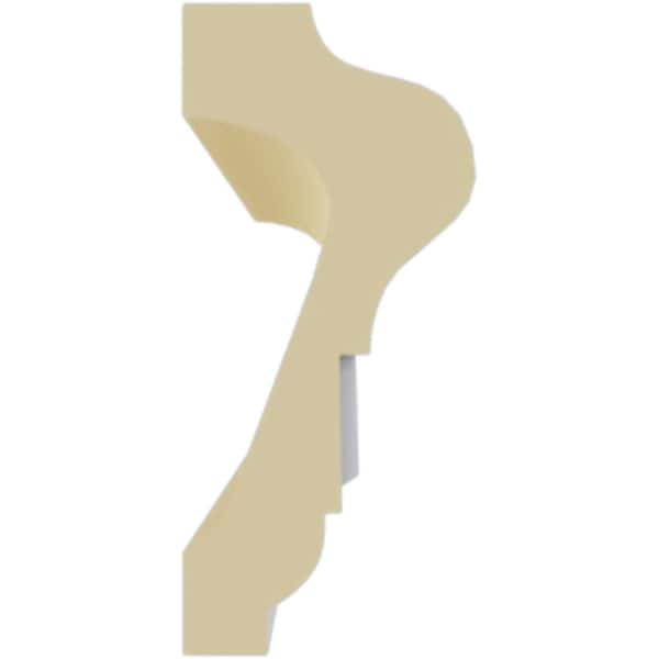 Ekena Millwork Chair Rail, High Density Urethane, 94-1/2 in L, 2-1/2 in H - MLD02X01SW