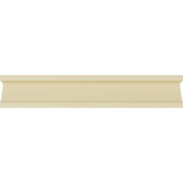 Ekena Millwork Chair Rail, High Density Urethane, 94-1/2 in L, 2-1/2 in H - MLD02X01SW