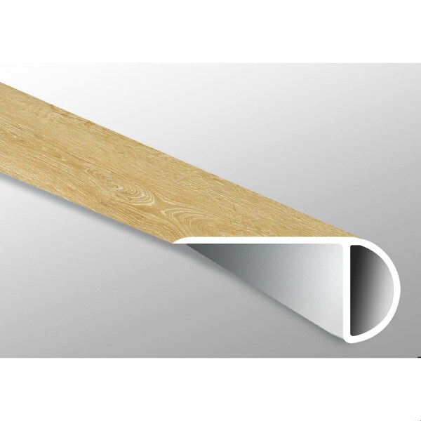Msi LVT Trim, LVT, Blonde, 94 in L, 2.23 in W, Low Gloss - ZOR-LVT-TR-0583