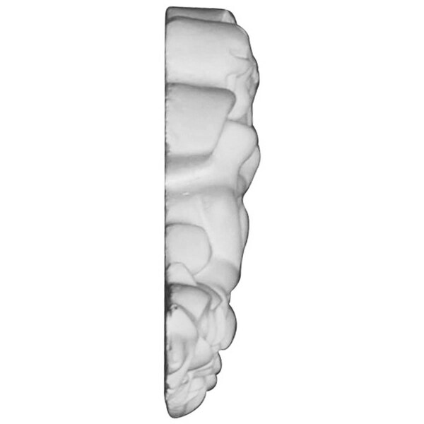 Ekena Millwork 6 1/2"W x 2 5/8"H x 1/2"P Angel Onlay - ONL07X03X01AN