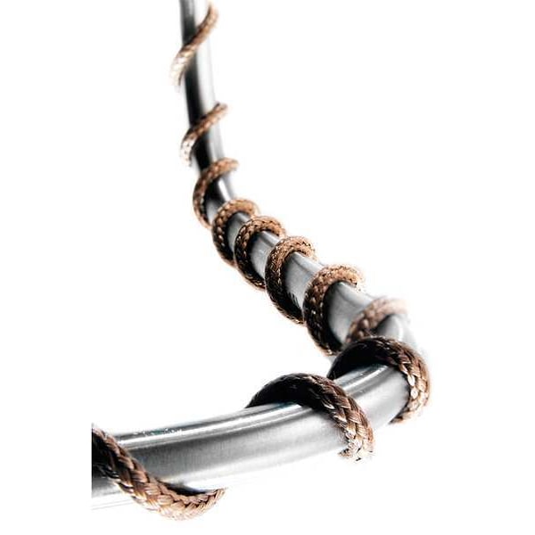 Briskheat Heating Cord, High Temp., 120VAC, 1000W, 18 ft., Max. Temp. 1400 Degrees F - HWC1180