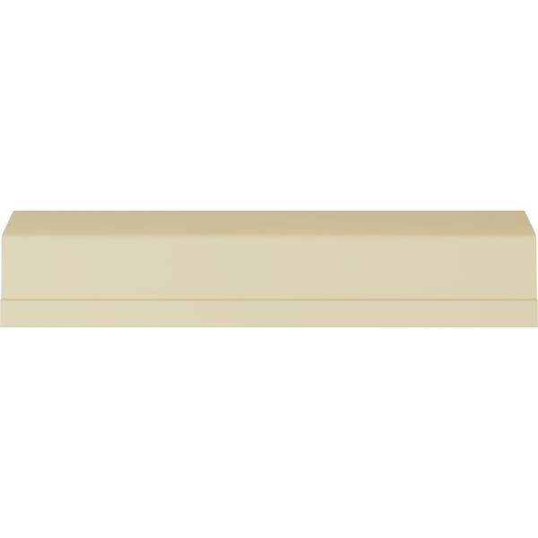 Ekena Millwork 4"H x 2 1/4"P x 4 1/2"F x 94 1/2"L Holmdel Traditional Smooth Crown Moulding - MLD04X02X04HO