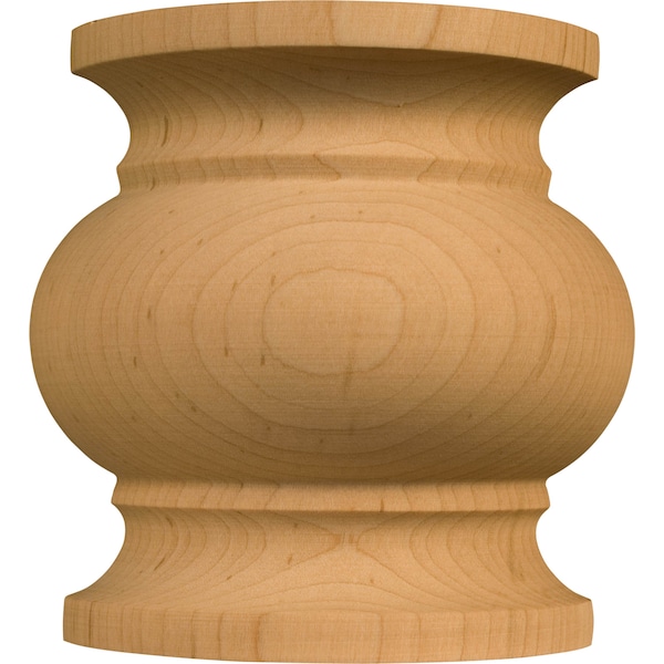 Osborne Wood Products 3 1/4 x 3 1/8 x 1 1/8 Lg Traditional Half Round Splice in Hickory - 7211H