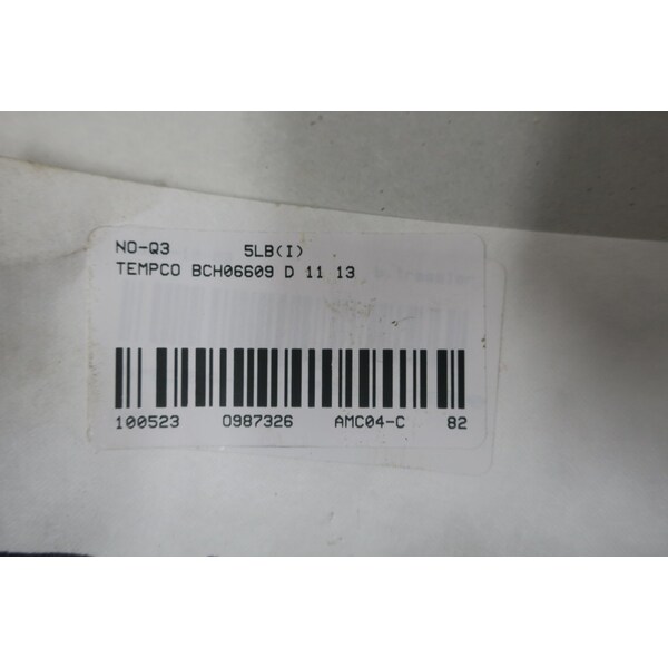 Tempco 2500W 480V-AC BAND HEATER - BCH06609 D 11 13