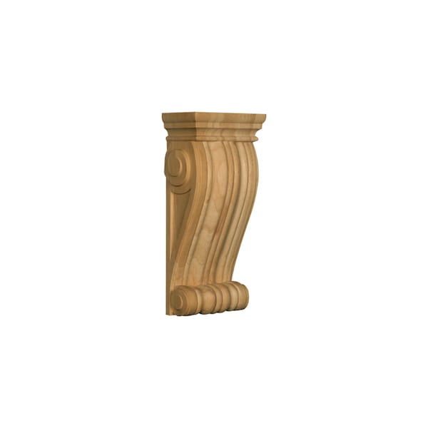 Osborne Wood Products 11 x 5 x 3 Modified Classic Corbel in Rubberwood (paintgrad - 892022RW